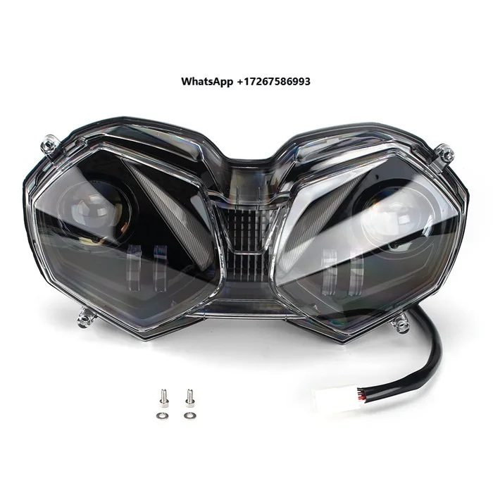 Motorcycle LED Headlight W/ High Low Beam DRL Angel Eye Assembly for Tiger Explorer XC XCa XCx XR XRt XRx 12-17 Tiger 800 10-17
Motorcycle LED Headlight W/ High Low Beam DRL Angel Eye Assembly for Tiger Explorer XC XCa XCx XR XRt XRx 12-17 Tiger 800 10-17