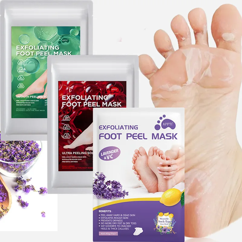 2025 Exfoliating Foot Mask - Lavender & Peach Peel-off Treatment for Soft Feet
2025 Exfoliating Foot Mask - Lavender & Peach Peel-off Treatment for Soft Feet