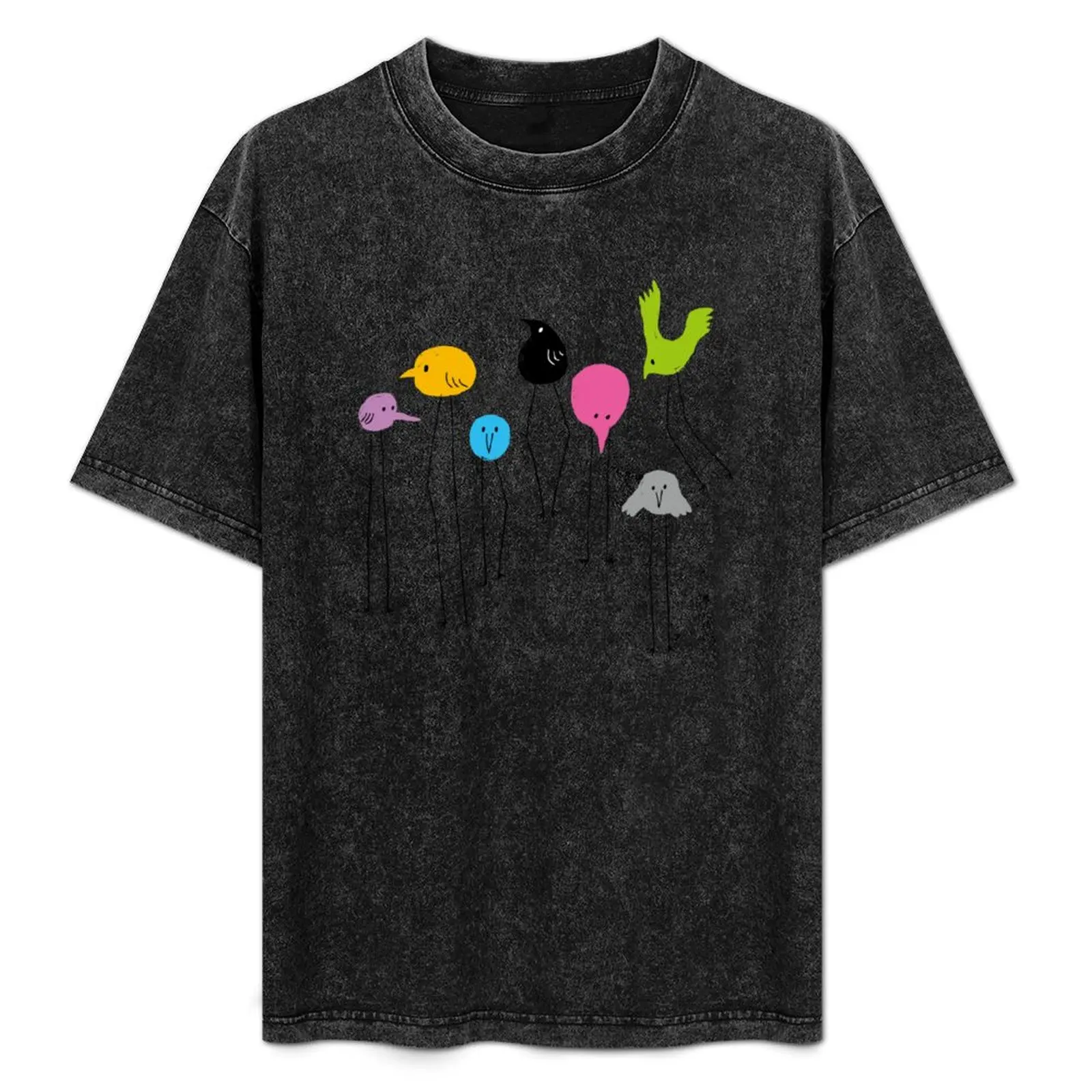 Long-legged bird T-Shirt Basic Simple Design Short Sleeve Shirt
Long-legged bird T-Shirt Basic Simple Design Short Sleeve Shirt