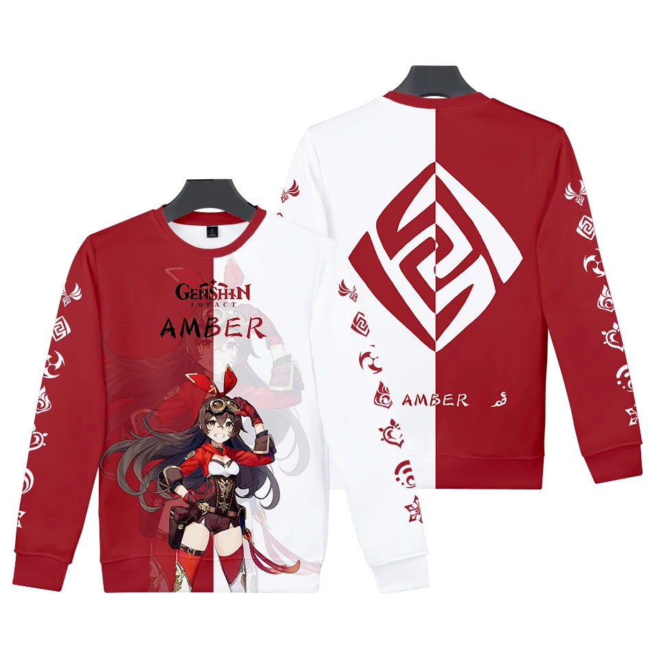 New Arrival 3D Genshin Impact Round Collar Sweatshirts Fashion O-neck CartoonTops Hip Hop Autumn Boys Girls Casual Streetwear
New Arrival 3D Genshin Impact Round Collar Sweatshirts Fashion O-neck CartoonTops Hip Hop Autumn Boys Girls Casual Streetwear