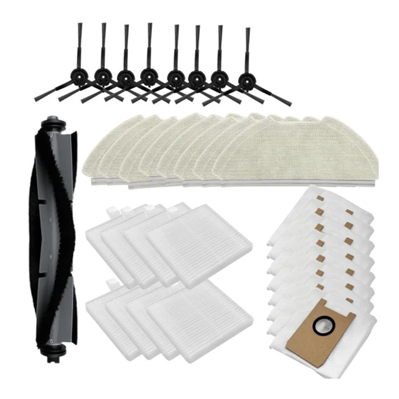 For AIRROBO T20 Main Side Brush Hepa Filter Mop Cloth Dust Bag Accessories Replacement Spare Parts
For AIRROBO T20 Main Side Brush Hepa Filter Mop Cloth Dust Bag Accessories Replacement Spare Parts