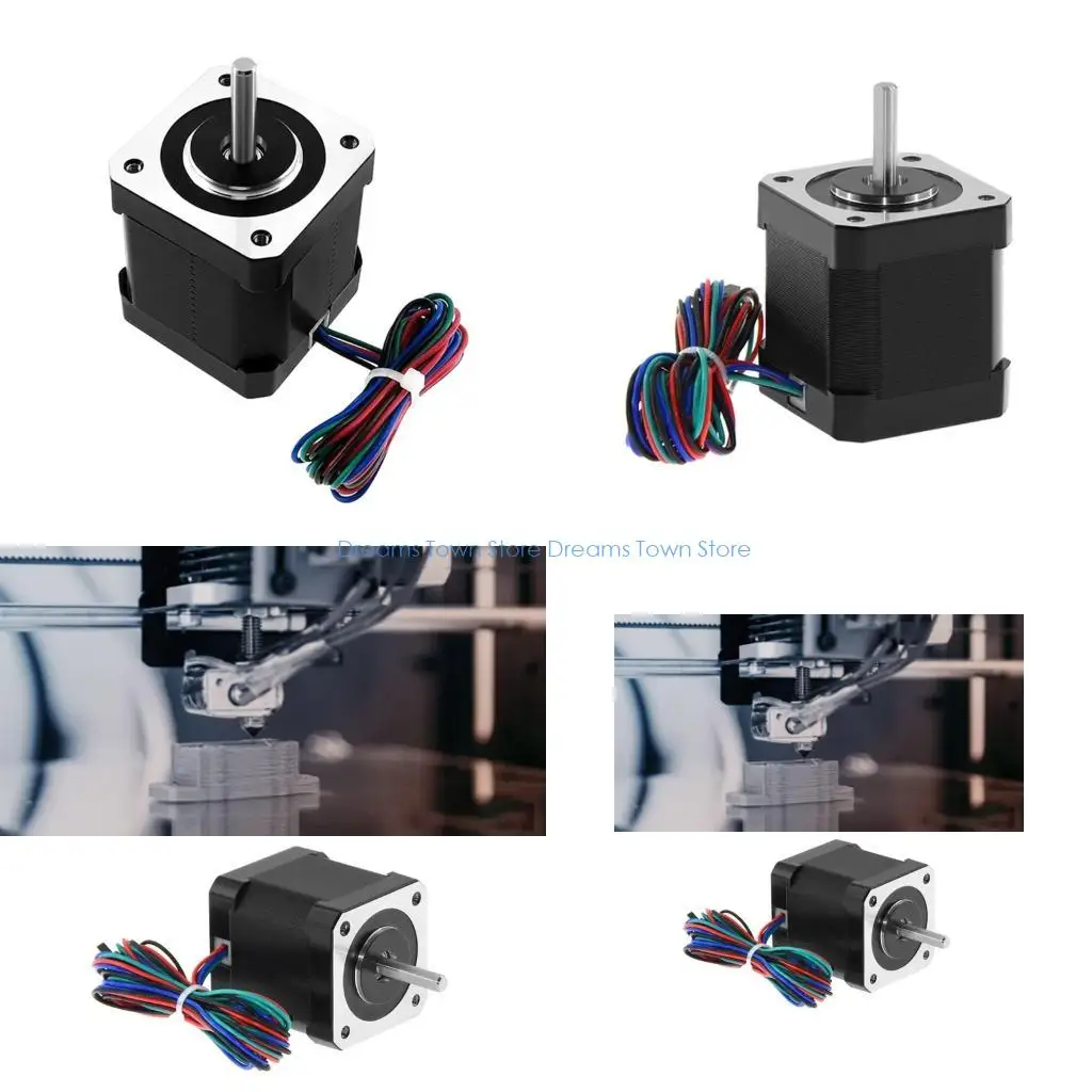 HX6A Nema 17 Stepper Motor 17HS19-2004S1-22B For DIY 3D Printers Robotics
HX6A Nema 17 Stepper Motor 17HS19-2004S1-22B For DIY 3D Printers Robotics
