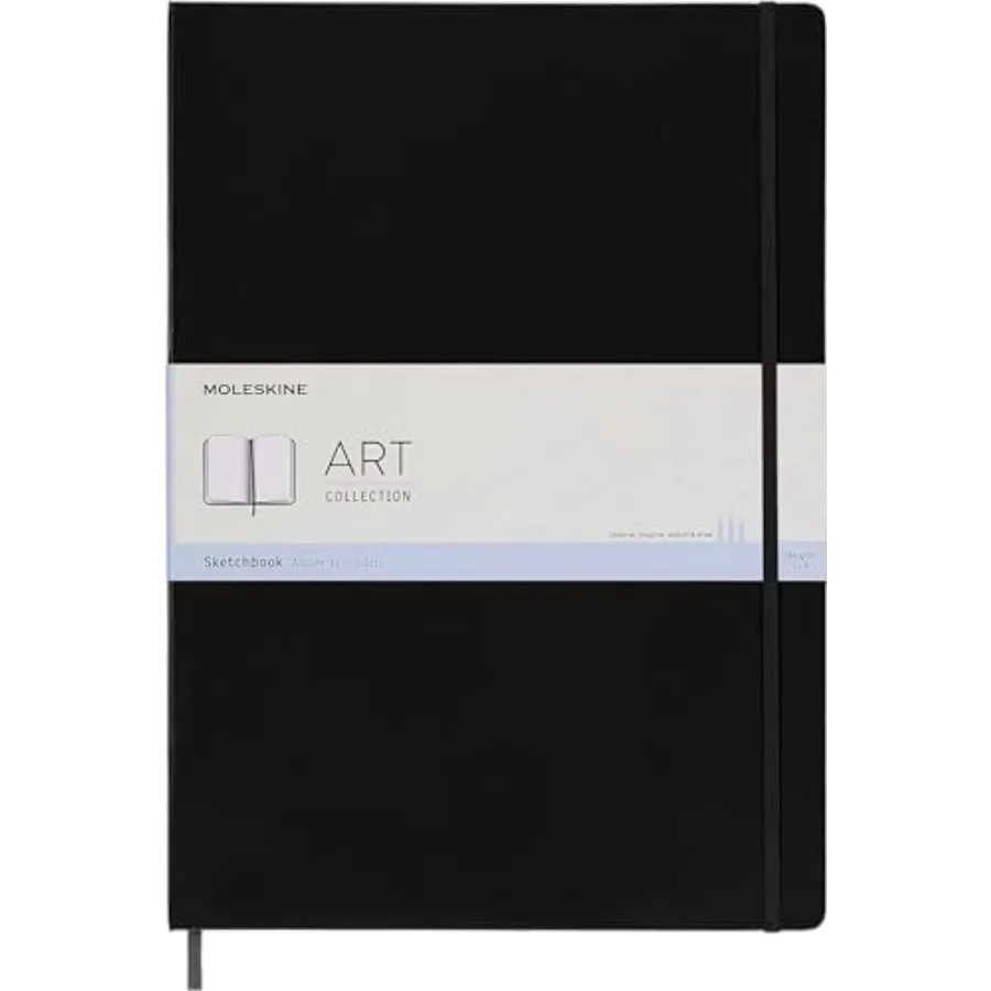 Art Sketchbook Hard Cover A3 11.75 x 16.5 Plain Blank Black 96 Pages Ideal for Drawing and Journaling in Creative Workshops and
Art Sketchbook Hard Cover A3 11.75 x 16.5 Plain Blank Black 96 Pages Ideal for Drawing and Journaling in Creative Workshops and