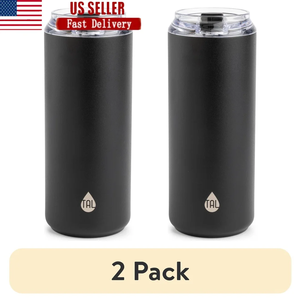2 Pack Stainless Steel Insulated Tumbler 18 oz Leak-Proof Double Wall Travel Mug Hot Cold Beverages Outdoor Sports
2 Pack Stainless Steel Insulated Tumbler 18 oz Leak-Proof Double Wall Travel Mug Hot Cold Beverages Outdoor Sports