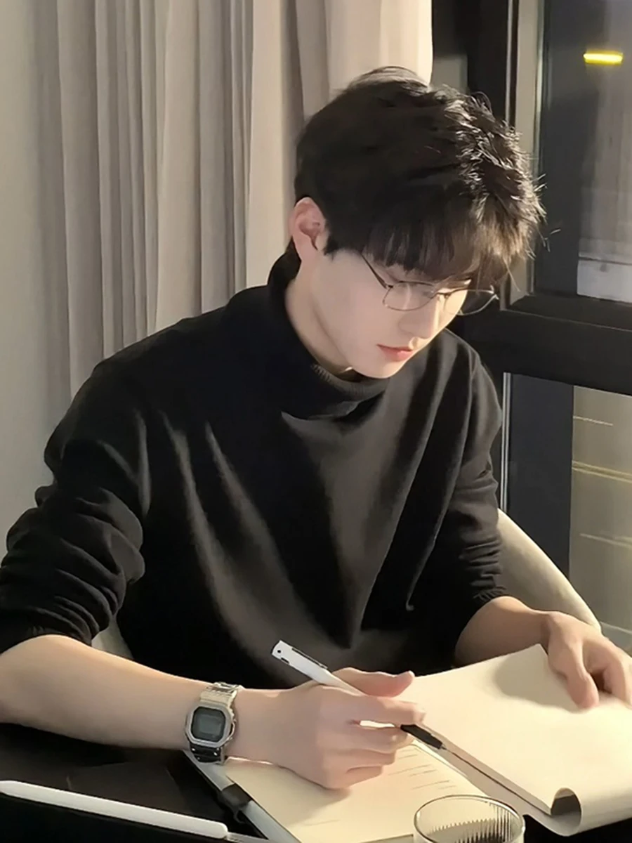 Мужской трикотажный джемпер Cleanfit Bla с высоким воротником, базовый слой, модный бренд, повседневный свободный крой, длинный рукав
Мужской трикотажный джемпер Cleanfit Bla с высоким воротником, базовый слой, модный бренд, повседневный свободный крой, длинный рукав