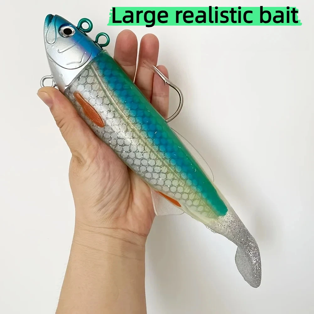 1PC 9.84inch/ 430g Professional Boat Jig Head Lure | Ultra-Heavy Deep Sea Jigging Bait | Specially Designed for Tuna
1PC 9.84inch/ 430g Professional Boat Jig Head Lure | Ultra-Heavy Deep Sea Jigging Bait | Specially Designed for Tuna