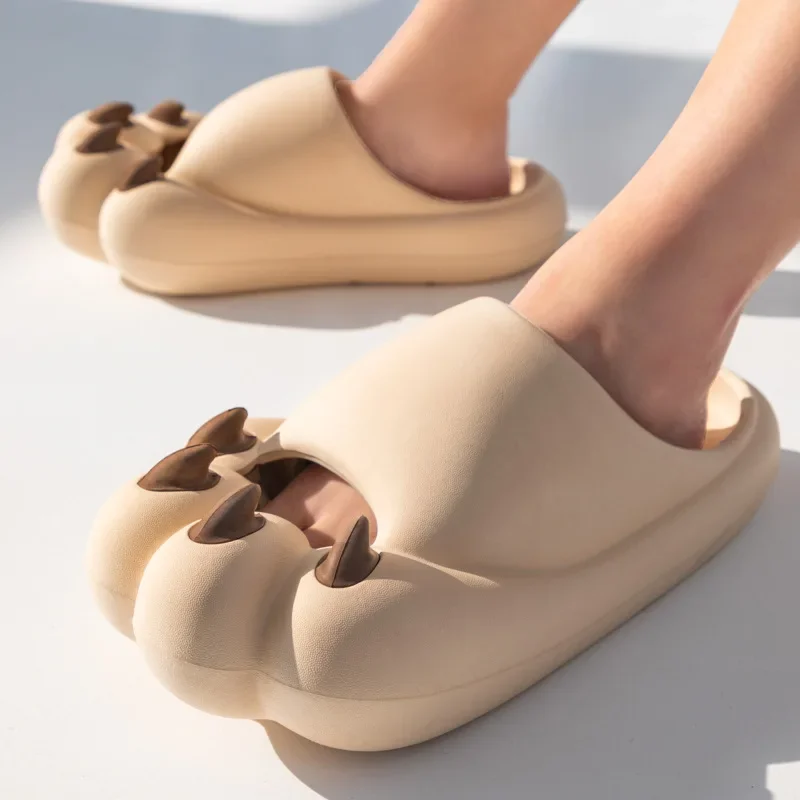 Animal Paw Shape Summer Sandals Women Thick Soft Sole EVA Bathroom Slippers Woman Non-Slip Outdoor Beach Shoes Slippers
Animal Paw Shape Summer Sandals Women Thick Soft Sole EVA Bathroom Slippers Woman Non-Slip Outdoor Beach Shoes Slippers