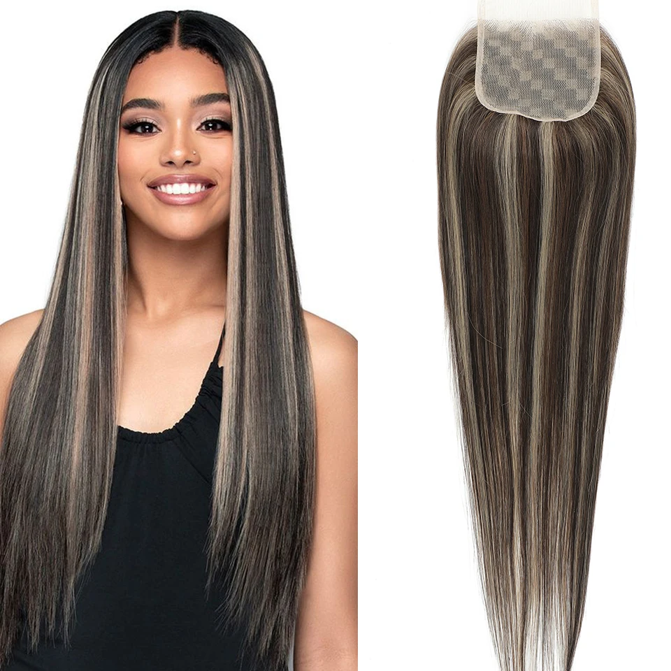 Highlight 4X4 Synthetic Swiss Top Lace Closure Heat Resistant Straight Transparent Lace With Baby Hair Bleached Knots For Women
Highlight 4X4 Synthetic Swiss Top Lace Closure Heat Resistant Straight Transparent Lace With Baby Hair Bleached Knots For Women