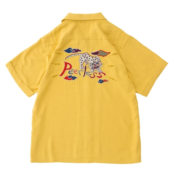 VISVIM 19SS IRVING SHIRT Leopard embroidered shirt summer cotton and linen tooling short sleeves
VISVIM 19SS IRVING SHIRT Leopard embroidered shirt summer cotton and linen tooling short sleeves