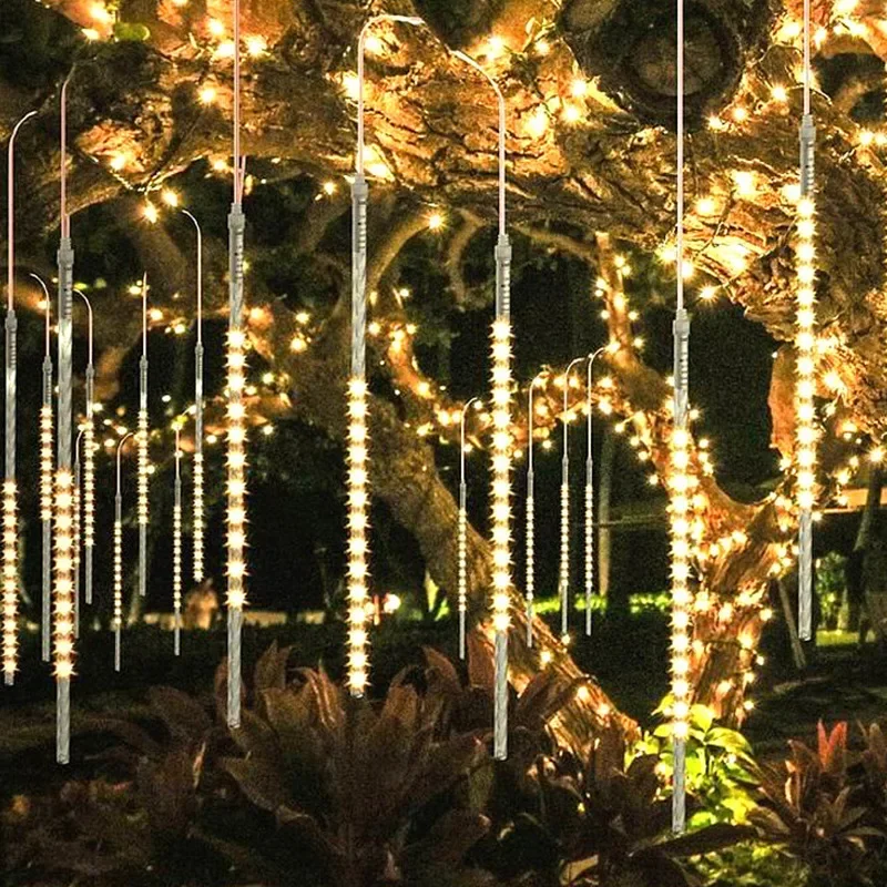 30/50cm LED Meteor Shower Fairy String Garland Lights Christmas Decorations Outdoor Wedding Street Garden Decor 32/24/12/8 Tubes
30/50cm LED Meteor Shower Fairy String Garland Lights Christmas Decorations Outdoor Wedding Street Garden Decor 32/24/12/8 Tubes