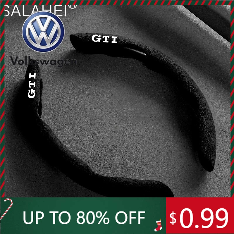 Новинка 2026: Универсальный чехол на руль из замши для Volkswagen VW, противоскользящий, для Golf GTI 4 5
Новинка 2026: Универсальный чехол на руль из замши для Volkswagen VW, противоскользящий, для Golf GTI 4 5