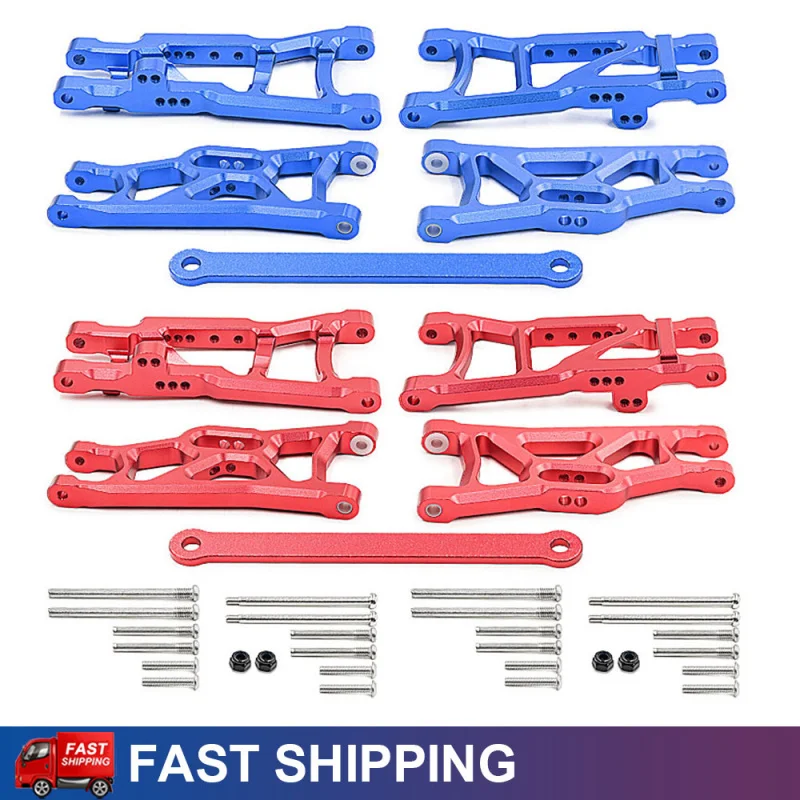 Aluminum Front&Rear Suspension Arms Tie Bar Kit for Traxxas Slash 2WD RC Truck Upgrade Parts
Aluminum Front&Rear Suspension Arms Tie Bar Kit for Traxxas Slash 2WD RC Truck Upgrade Parts