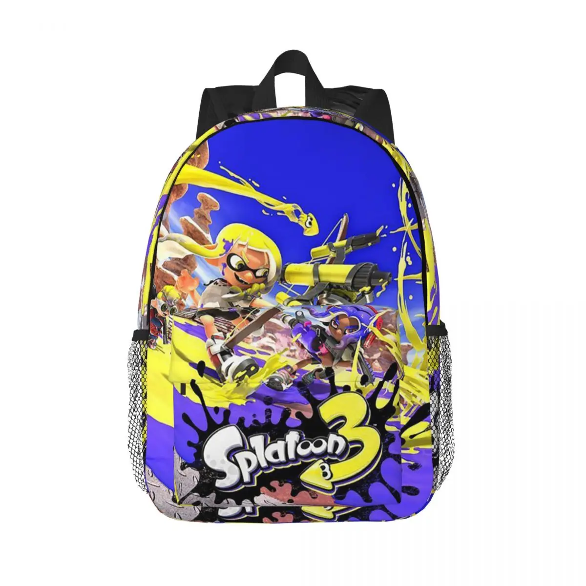 Splatoon Play Gamer Backpack Hot Sale Daypack Large Capacity Boys Girls BookBag Shoulder Bags for Men Women Children School Bag
Splatoon Play Gamer Backpack Hot Sale Daypack Large Capacity Boys Girls BookBag Shoulder Bags for Men Women Children School Bag