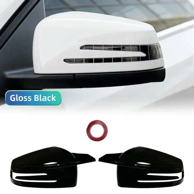 Glossy Black Side Mirror Cover Caps for Mercedes W176 W246 W204 W212 W221 C117 X204 X156 ABS Car Exterior Accessories
Glossy Black Side Mirror Cover Caps for Mercedes W176 W246 W204 W212 W221 C117 X204 X156 ABS Car Exterior Accessories
