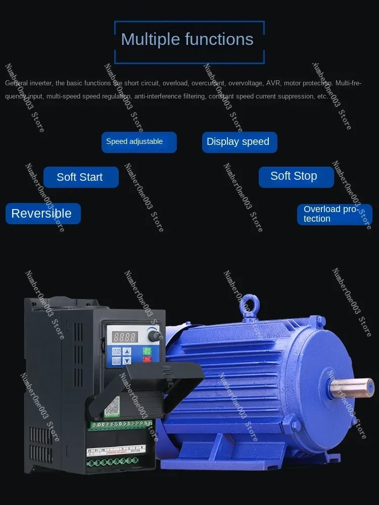 Two-phase speed regulation motor Household single-phase 220v inverter Copper core motor Infinitely variable speed AC motor
Two-phase speed regulation motor Household single-phase 220v inverter Copper core motor Infinitely variable speed AC motor