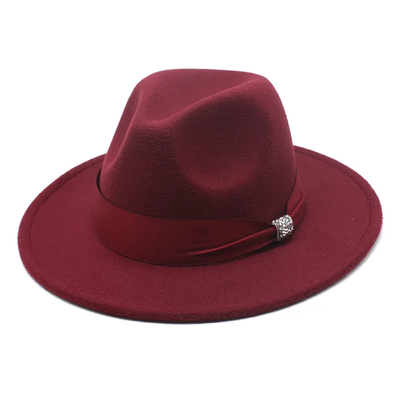 Autumn And Winter New Woolen Hat Men S Lady Couple Hat Big Brim Straight Hat Fashion All Matching Fedora Hat
Autumn And Winter New Woolen Hat Men S Lady Couple Hat Big Brim Straight Hat Fashion All Matching Fedora Hat