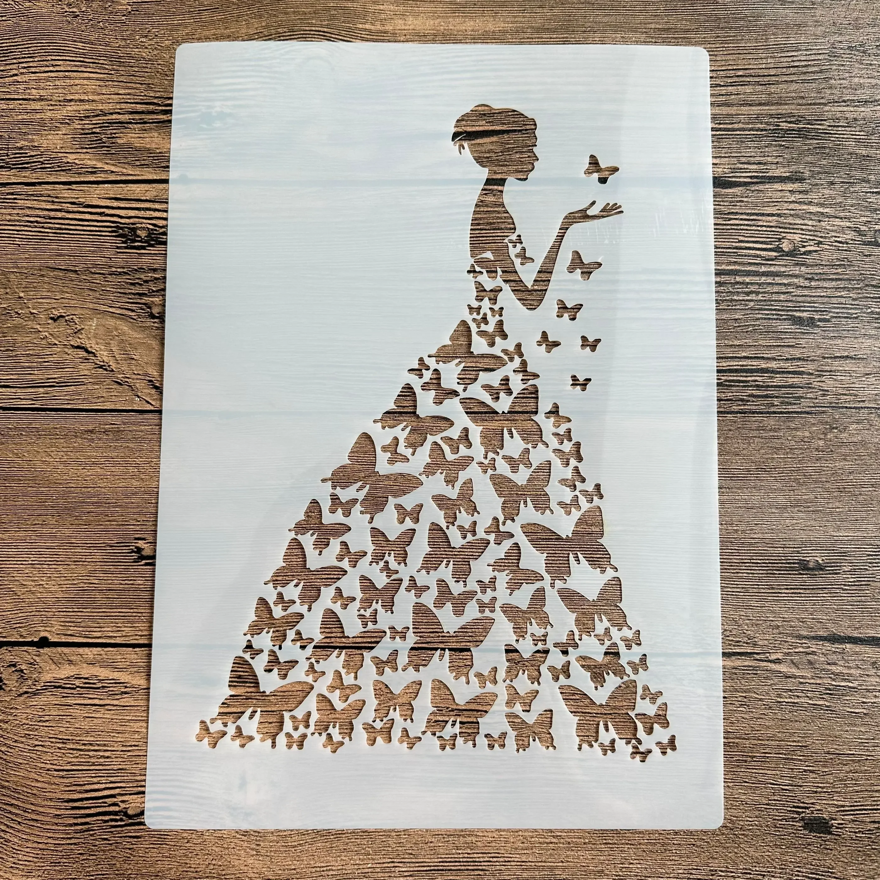 A4 29 *21cm DIY mandala for painting stencils stamped photo album embossed paper card on wood, fabric Butterfly Skirt Beauty
A4 29 *21cm DIY mandala for painting stencils stamped photo album embossed paper card on wood, fabric Butterfly Skirt Beauty