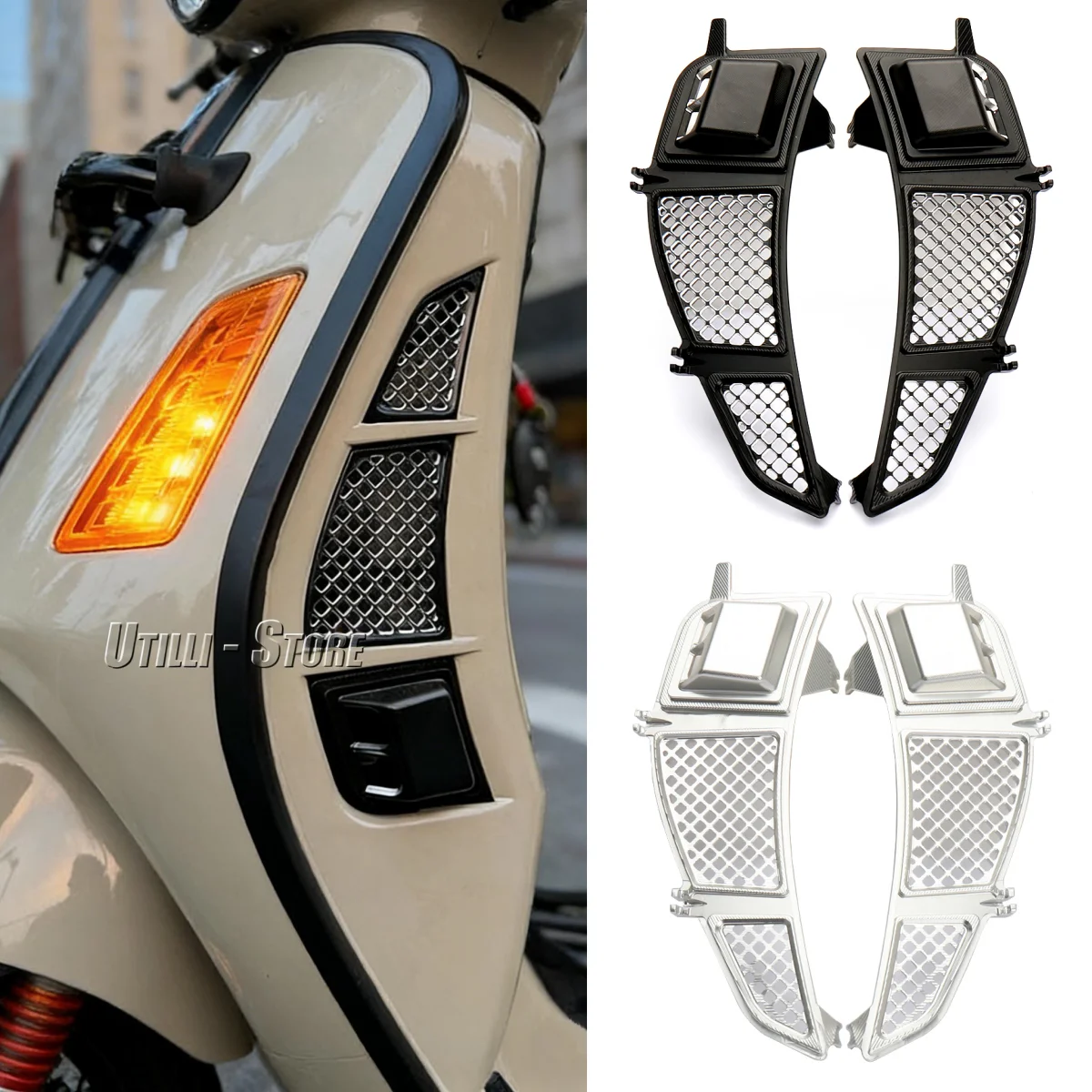 2023 2024 For Vespa GTS 300 GTS300 gts300 GTV 300 GTV300 Radiator Guard Grille Cover Protection Grill Kit Motorcycle Accessories
2023 2024 For Vespa GTS 300 GTS300 gts300 GTV 300 GTV300 Radiator Guard Grille Cover Protection Grill Kit Motorcycle Accessories