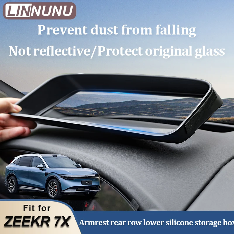 LINNUNU для Zeekr 7X 2025 изогнутый HUD защитный чехол для проекционного дисплея, декор салона автомобиля, пылезащитный чехол HUD, автоаксессуары
LINNUNU для Zeekr 7X 2025 изогнутый HUD защитный чехол для проекционного дисплея, декор салона автомобиля, пылезащитный чехол HUD, автоаксессуары