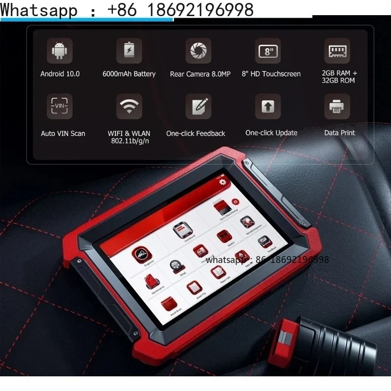 ANCEL DS600 OBD2 Scan Professional Automotive Diagnostic Tool All System ECU Code Activation Test 34 Reset OBD2 Scan
ANCEL DS600 OBD2 Scan Professional Automotive Diagnostic Tool All System ECU Code Activation Test 34 Reset OBD2 Scan