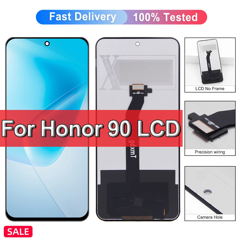TFT-экран для Honor 90 REA-AN00, REA-NX9, ЖК-дисплей, сменный преобразователь сенсорного экрана в сборе для Honor90, замена экрана
TFT-экран для Honor 90 REA-AN00, REA-NX9, ЖК-дисплей, сменный преобразователь сенсорного экрана в сборе для Honor90, замена экрана