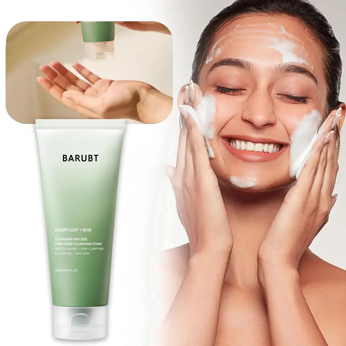 Quercetin pores deep cleansing foam double cleaning gentle and effective cleaning pores deep oil control
Quercetin pores deep cleansing foam double cleaning gentle and effective cleaning pores deep oil control