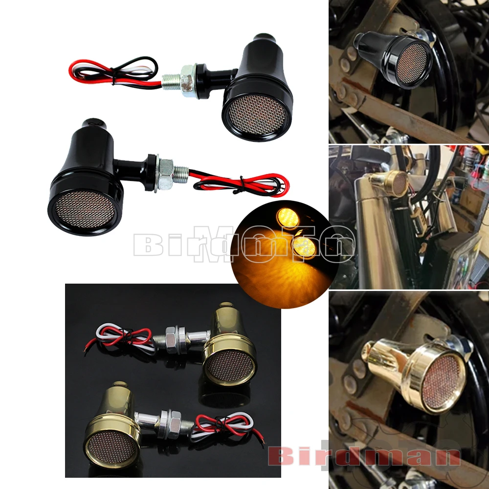 Vintage Old School Mess Grill 12V LED Turn Signal Light Indicator Flasher Light Universal For Harley Cruiser Cafe Racer Chopper
Vintage Old School Mess Grill 12V LED Turn Signal Light Indicator Flasher Light Universal For Harley Cruiser Cafe Racer Chopper