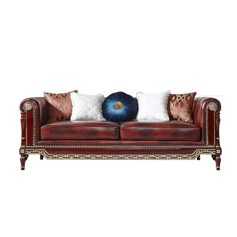English living room single sofa Alexander double French neoclassical three sofa solid wood carving flower furniture
English living room single sofa Alexander double French neoclassical three sofa solid wood carving flower furniture