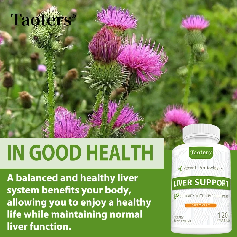 Milk Thistle-Fatty Liver Cleanse Detox Supplement,Supports Liver Function,Antioxidant-Suitable for Men and Women,120 Capsules
Milk Thistle-Fatty Liver Cleanse Detox Supplement,Supports Liver Function,Antioxidant-Suitable for Men and Women,120 Capsules