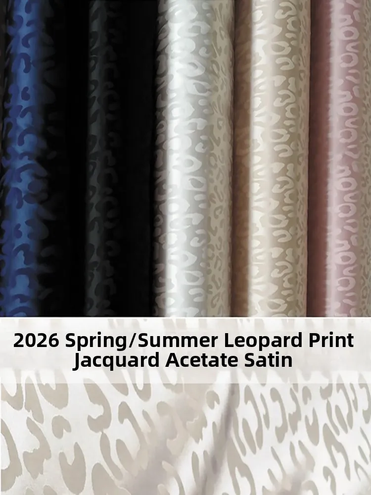 New Light Weight Elastic Silk Feel Lyocell Hanfu Shirt Dress Fabric with Leopard Pattern Embroidery Spring Summer
New Light Weight Elastic Silk Feel Lyocell Hanfu Shirt Dress Fabric with Leopard Pattern Embroidery Spring Summer