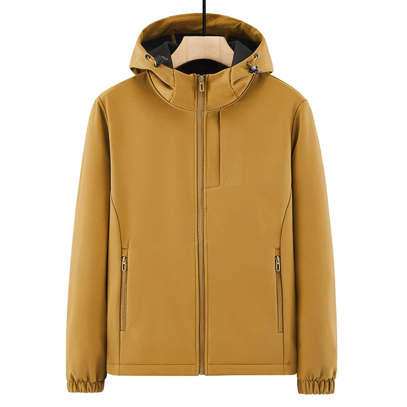 Men's Autumn Warm Fleece Camping Jackets Outdoor Soft Shell Hiking Jackets Waterproof Windproof Hooded Safari Ski Cargo Coats
Men's Autumn Warm Fleece Camping Jackets Outdoor Soft Shell Hiking Jackets Waterproof Windproof Hooded Safari Ski Cargo Coats