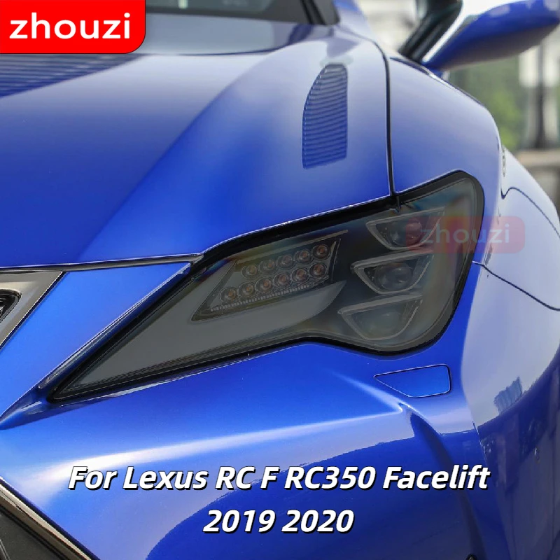 For Lexus RC F RC350 Facelift 2019 2020 Car Headlight Tint Smoked Black Protective Film Transparent TPU Sticker Accessories
For Lexus RC F RC350 Facelift 2019 2020 Car Headlight Tint Smoked Black Protective Film Transparent TPU Sticker Accessories