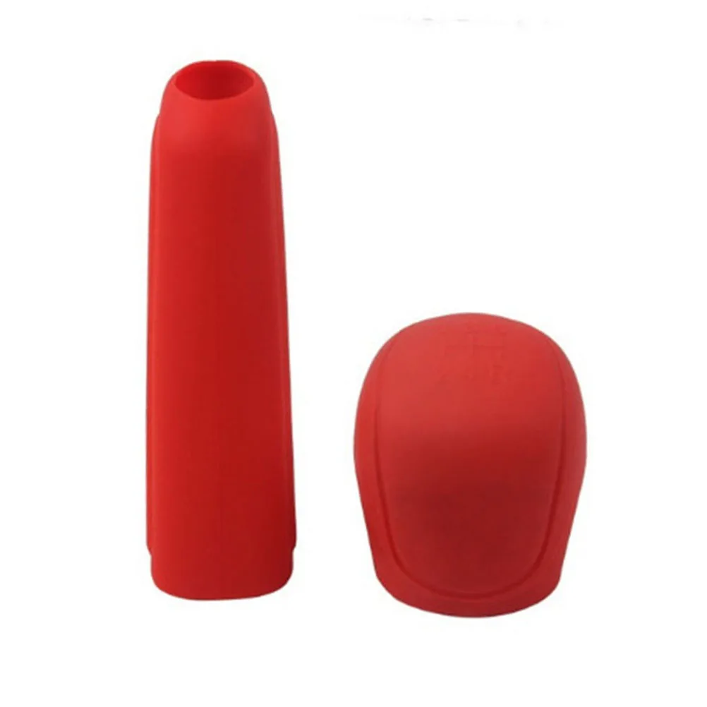 2Pcs Universal Silicone Oval Gear Knob Cover Protector Soft Non Car Interior Accessory Dust Proof Red
2Pcs Universal Silicone Oval Gear Knob Cover Protector Soft Non Car Interior Accessory Dust Proof Red