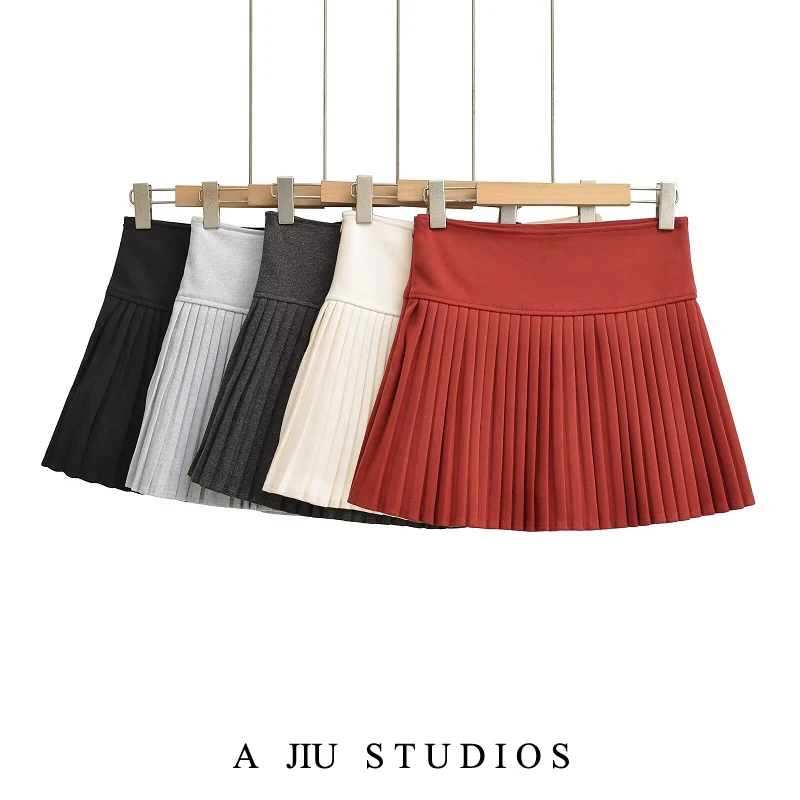 Retro American College Sle Woolen Plaid Skirt Women's Autumn Winter High Waist Slimming Anti-Light A-Line Skirt
Retro American College Sle Woolen Plaid Skirt Women's Autumn Winter High Waist Slimming Anti-Light A-Line Skirt