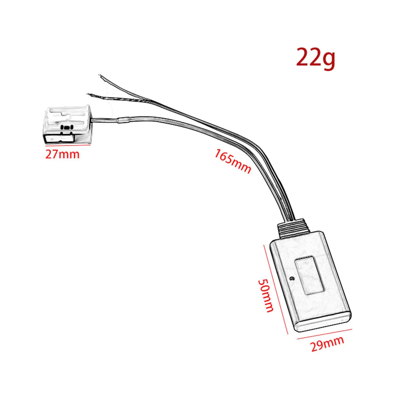 Wireless Car Bluetooth Module Audio Receiver MP3 Aux Input Cable for BMW G30 Accessories
Wireless Car Bluetooth Module Audio Receiver MP3 Aux Input Cable for BMW G30 Accessories