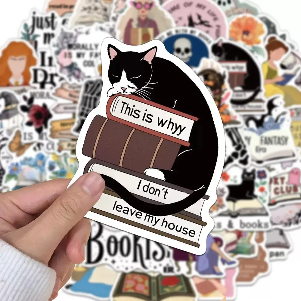 10/50pcs Cool Gothic Dark Romance Reader Bookish Stickers For Scrapbook Phone Skateboard Guitar Waterproof Graffiti Decals Toy
10/50pcs Cool Gothic Dark Romance Reader Bookish Stickers For Scrapbook Phone Skateboard Guitar Waterproof Graffiti Decals Toy