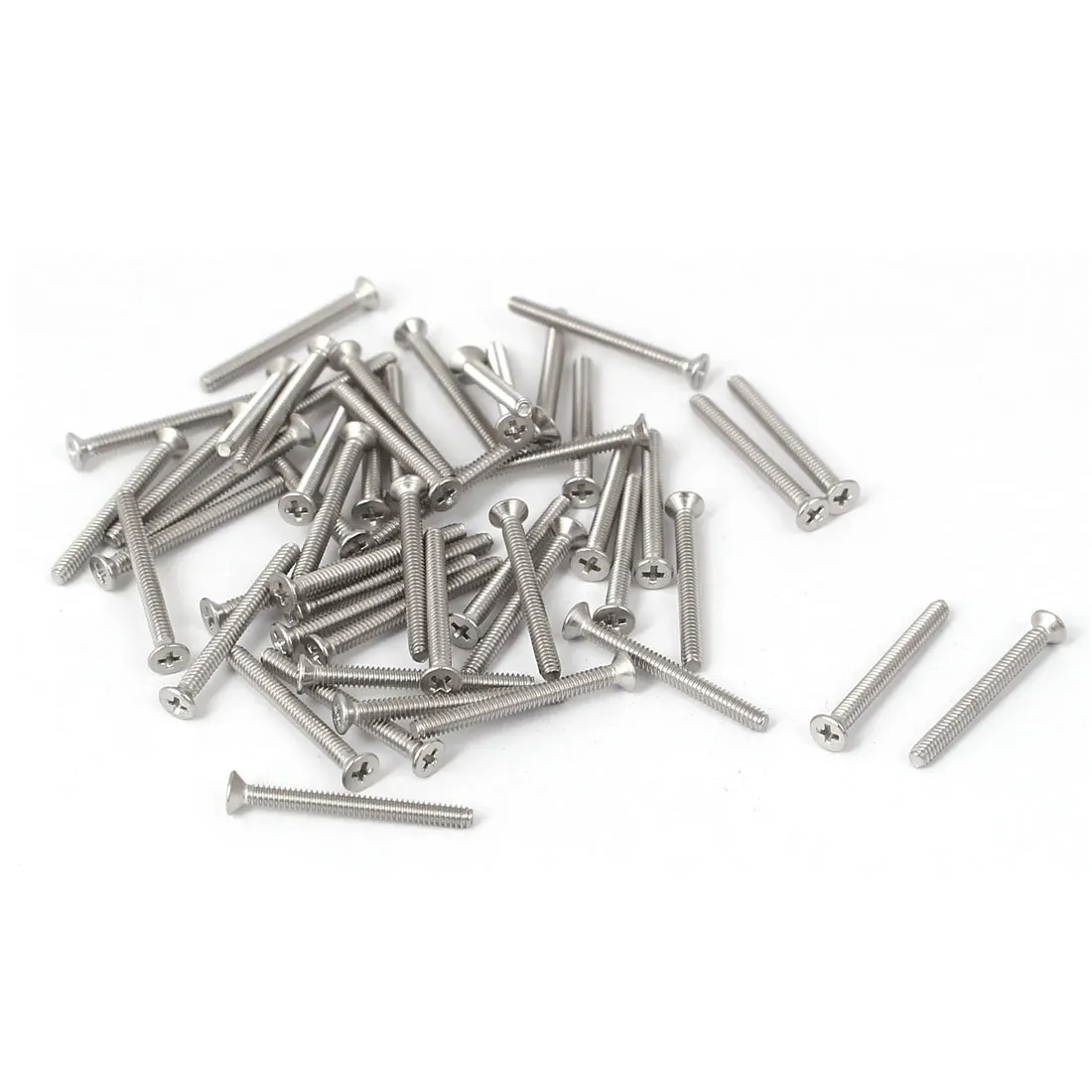 10-80Pcs M1.6 M2 M2.5 M3 M4 M5 M6 316 Stainless Steel Countersunk Phillips Machine Screws Bolts
10-80Pcs M1.6 M2 M2.5 M3 M4 M5 M6 316 Stainless Steel Countersunk Phillips Machine Screws Bolts