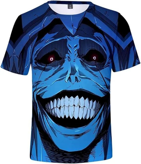 Solo Leveling merch Anime Shadow Monarch Dark Fantasy tshirt Short Sleeve Tee for Women Men
Solo Leveling merch Anime Shadow Monarch Dark Fantasy tshirt Short Sleeve Tee for Women Men