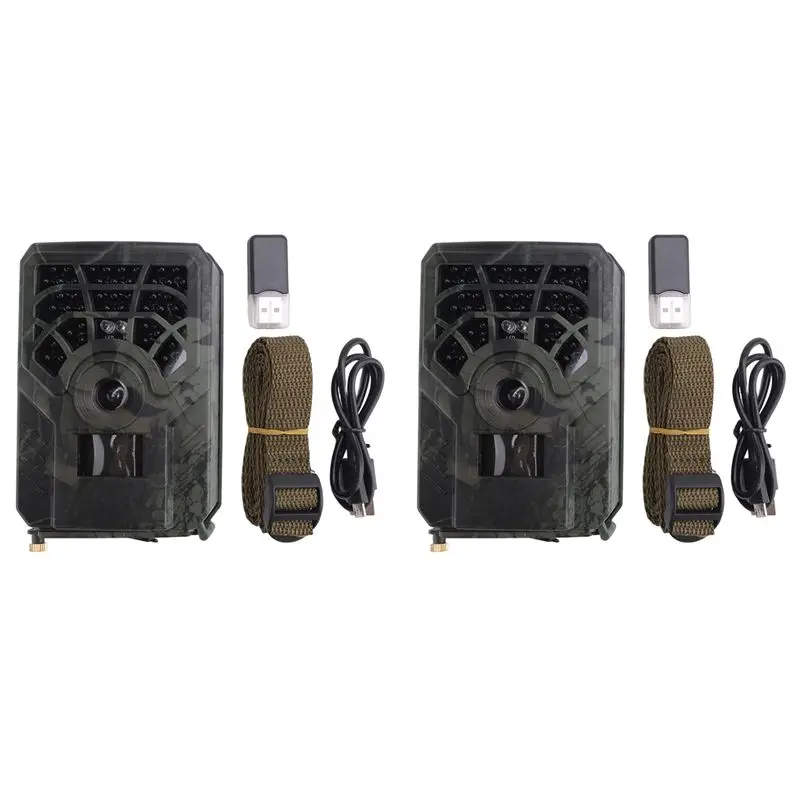 HOES-2X Trail Camera 720P Wildlife Camera Hunting Trail Cameras For Outdoor Wildlife Animal Scouting Security Surveillance
HOES-2X Trail Camera 720P Wildlife Camera Hunting Trail Cameras For Outdoor Wildlife Animal Scouting Security Surveillance