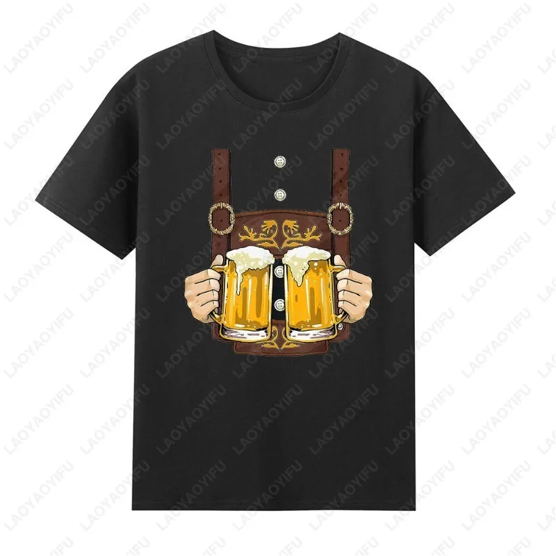 Lederhosen Октоберфест Баварский Мюнхен Прост Пивная футболка Мужчины Женщины Креативная мода Хлопковые топы Camisetas Hipster Ropa Hombre
Lederhosen Октоберфест Баварский Мюнхен Прост Пивная футболка Мужчины Женщины Креативная мода Хлопковые топы Camisetas Hipster Ropa Hombre