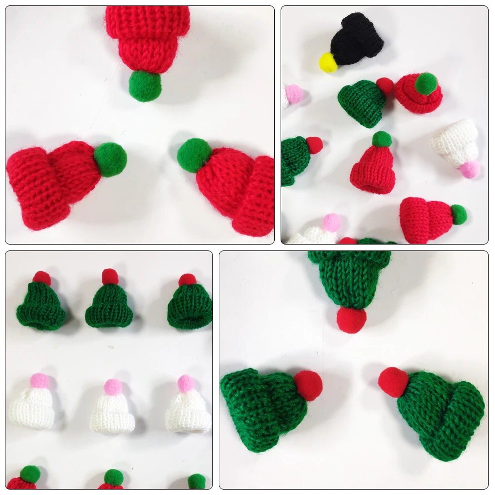20Pcs Christmas Mini Hat Knitted Woolen Santa Caps for DIY Accessory Decor on Mobile Cases Pens Finger Covers Holiday Gifts Kids
20Pcs Christmas Mini Hat Knitted Woolen Santa Caps for DIY Accessory Decor on Mobile Cases Pens Finger Covers Holiday Gifts Kids