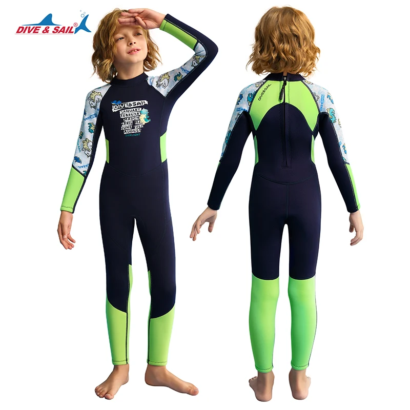 Kids Wetsuit for Youth Boys Girls,1.5mm Neoprene Full Body Thermal Swimsuit Wet Suit for Swimming, Surfing, Snorkeling Dive Skin
Kids Wetsuit for Youth Boys Girls,1.5mm Neoprene Full Body Thermal Swimsuit Wet Suit for Swimming, Surfing, Snorkeling Dive Skin