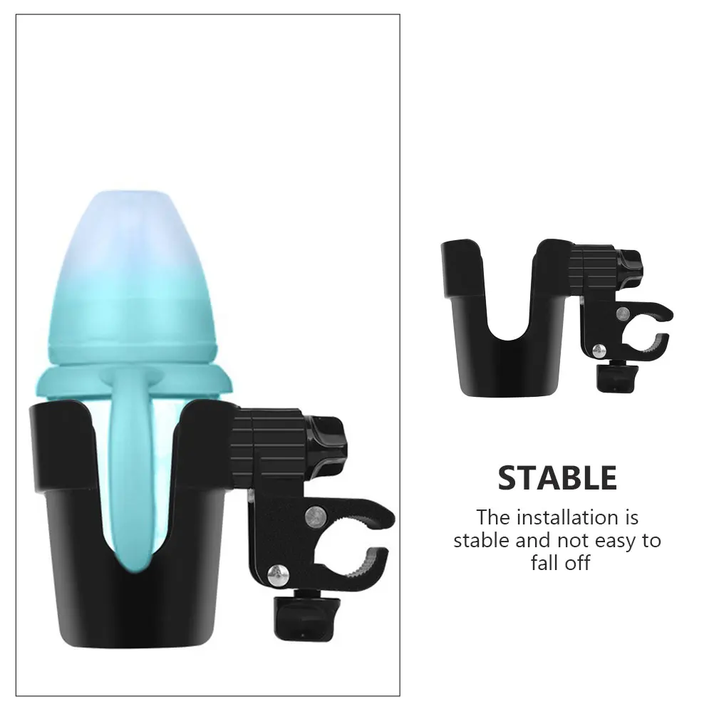Bike Water Cup Holder Stroller Milk Bottle Adjustable Size Black Wheelchair Pushchair Cart Drink Storage Cycling
Bike Water Cup Holder Stroller Milk Bottle Adjustable Size Black Wheelchair Pushchair Cart Drink Storage Cycling