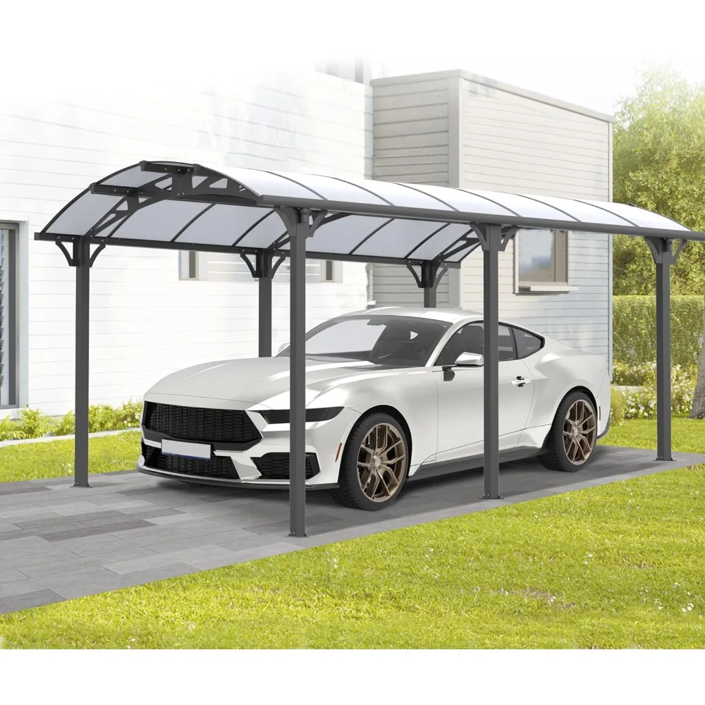 12 X 16 Ft Metal Carport Kit with Polycarbonate Panels, Heavy-duty Metal Carport Canopy, Outdoor Metal Garage Awning
12 X 16 Ft Metal Carport Kit with Polycarbonate Panels, Heavy-duty Metal Carport Canopy, Outdoor Metal Garage Awning