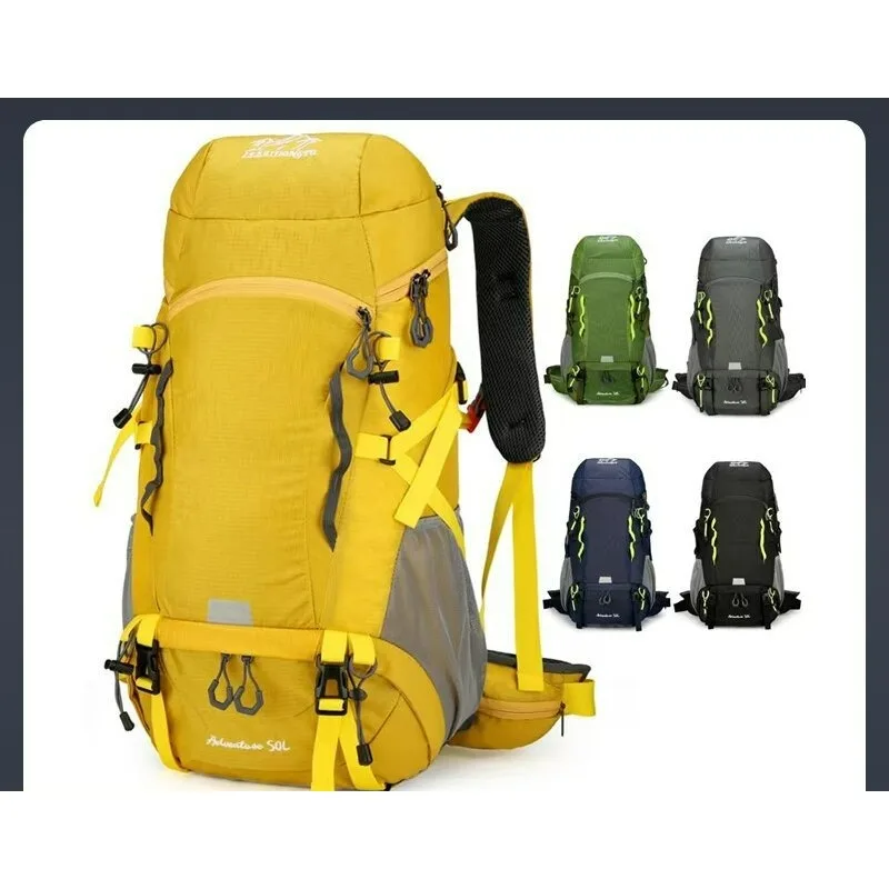 Hiking bag Large capacity multi-functional picnic camping men's and women's suspension hiking backpack
Hiking bag Large capacity multi-functional picnic camping men's and women's suspension hiking backpack