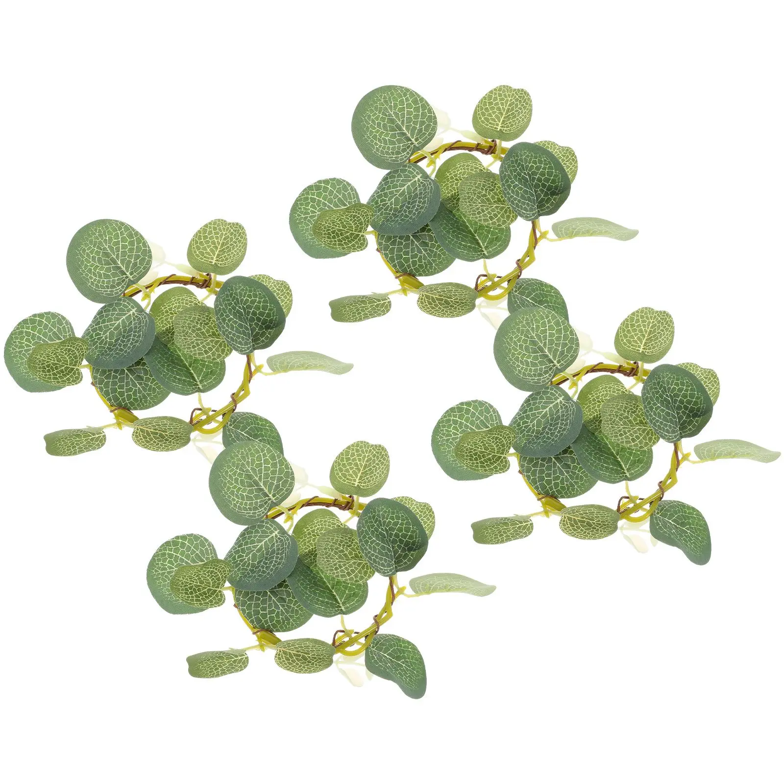 4 Pcs Eucalyptus Leaf Garland Stems Leaves Home Decor Tea Lights Candles Mini Wreaths
4 Pcs Eucalyptus Leaf Garland Stems Leaves Home Decor Tea Lights Candles Mini Wreaths