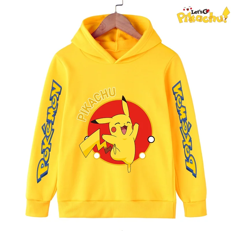 2026 Autumn Baby 3-12 Years Old Children's Pikachu Hoodie Kids Children's Clothing Sweater Print Pokemon Girls Pullover Boys
2026 Autumn Baby 3-12 Years Old Children's Pikachu Hoodie Kids Children's Clothing Sweater Print Pokemon Girls Pullover Boys