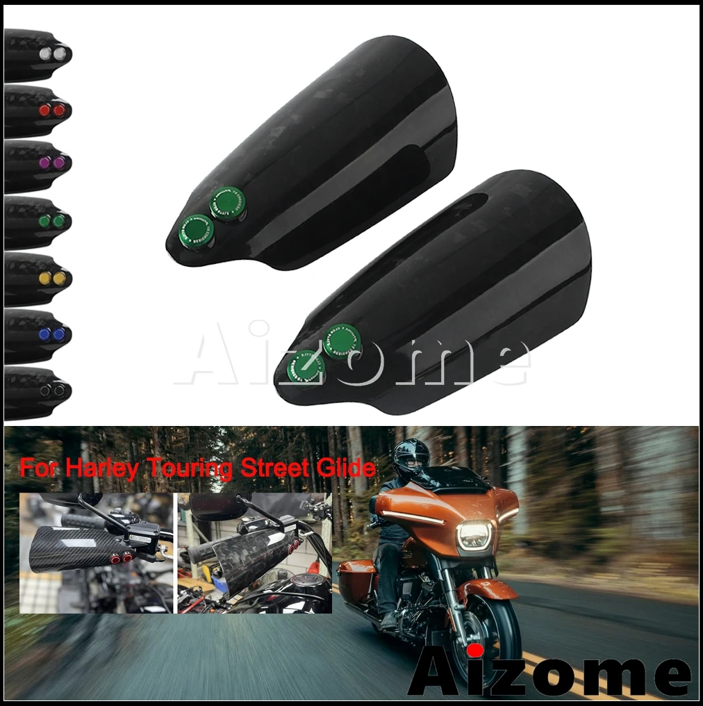 Carbon Fiber Handguard for Street Glide Motorcycle Accessories Handlebar Protector Hand Guard Cover For Harley FLHX FLHXSE FLHXU
Carbon Fiber Handguard for Street Glide Motorcycle Accessories Handlebar Protector Hand Guard Cover For Harley FLHX FLHXSE FLHXU