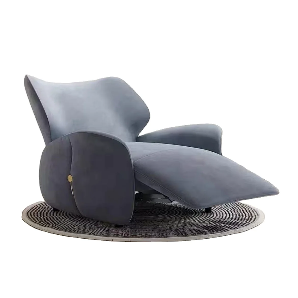 Nordic Single Sofa Recliner Lazy Designer Electric Function Recliner, Living Room Bedroom Hotel Apartment Lounge Chair
Nordic Single Sofa Recliner Lazy Designer Electric Function Recliner, Living Room Bedroom Hotel Apartment Lounge Chair