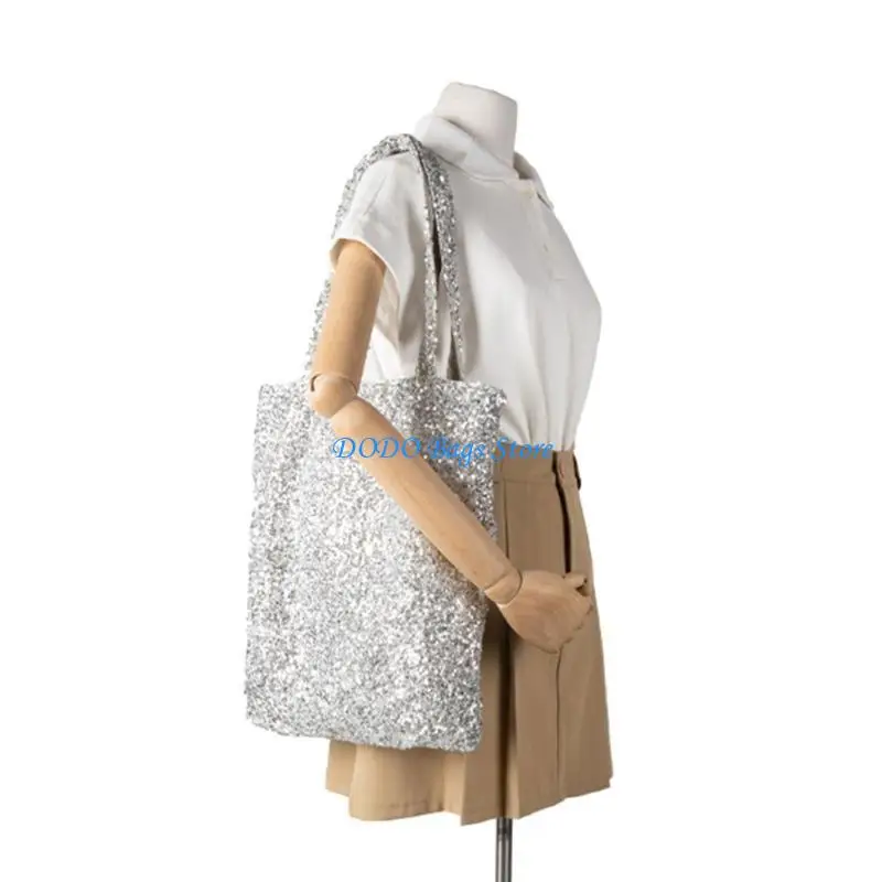 Женская сумка под подмышками, сумка с верхней ручкой, большая вместительная сумка на плечо, блестящая сумка для подмышек, сумка 
Женская сумка под подмышками, сумка с верхней ручкой, большая вместительная сумка на плечо, блестящая сумка для подмышек, сумка